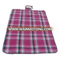 150*130cm Reking Family Picnic Blanket with Tote, Extra Large Foldable and Waterproof Camping Mat for Outdoor Beach Hiking Gras