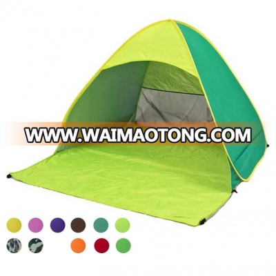 Pop Up Tent UV Protection Outdoor Summer Beach Outdoor Tents Portable Quick Open